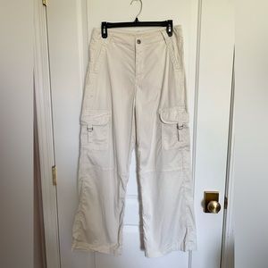 AE Dreamy Drape Stretch Super High-Waisted Cargo Baggy Wide-Leg Pant